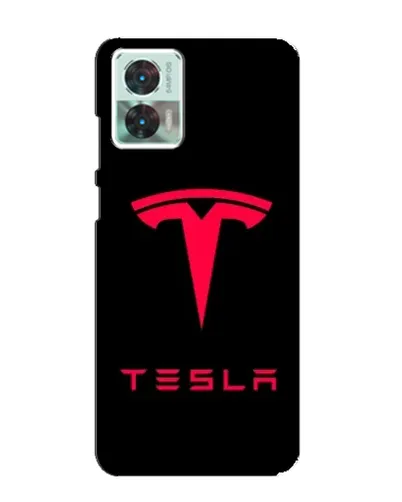 Чохол для Motorola Edge 30 Neo з картинкою «Tesla Red Logo» Чохол для Motorola Edge 30 Neo з картинкою «Tesla Red Logo»
