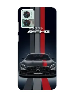Чохол для Motorola Edge 30 Neo з картинкою «Mercedes — білий карбон» Чохол для Motorola Edge 30 Neo з картинкою «Mercedes — білий карбон»