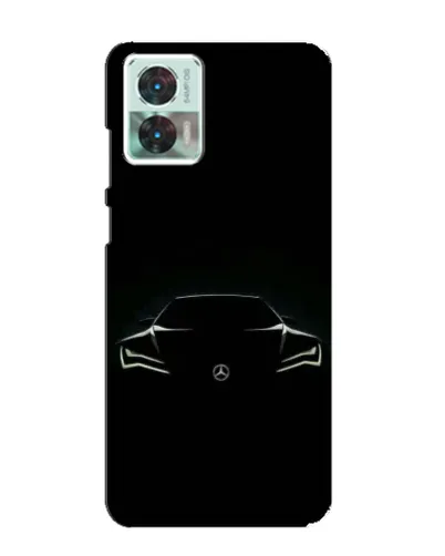 Чехол для Motorola Edge 30 Neo с картинкой «Mercedes — силуэт авто» Чехол для Motorola Edge 30 Neo с картинкой «Mercedes — силуэт авто»