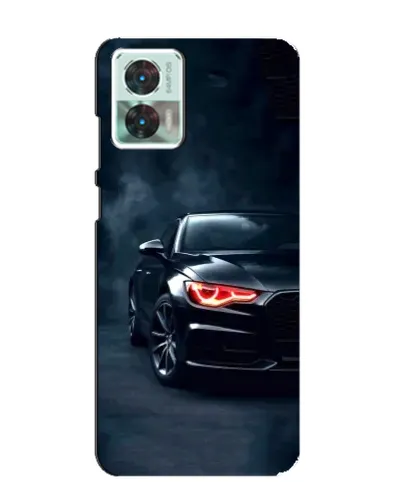Чехол для Motorola Edge 30 Neo с картинкой «Audi — хищный взгляд»