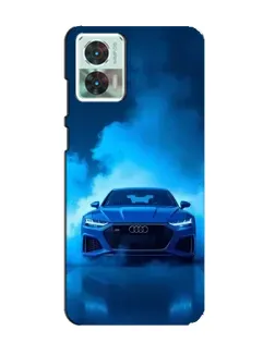 Чохол для Motorola Edge 30 Neo з картинкою «Audi — блакитна енергія» Чохол для Motorola Edge 30 Neo з картинкою «Audi — блакитна енергія»