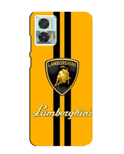 Чохол для Motorola Edge 30 Neo з картинкою «Lamborghini Stripe жовтий» Чохол для Motorola Edge 30 Neo з картинкою «Lamborghini Stripe жовтий»