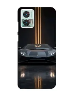 Чохол для Motorola Edge 30 Neo з картинкою «Lamborghini золоті лінії» Чохол для Motorola Edge 30 Neo з картинкою «Lamborghini золоті лінії»