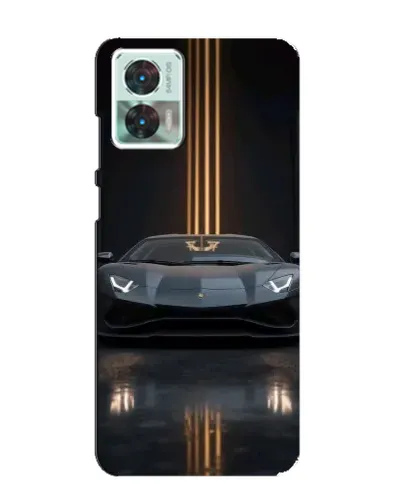 Чохол для Motorola Edge 30 Neo з картинкою «Lamborghini золоті лінії» Чохол для Motorola Edge 30 Neo з картинкою «Lamborghini золоті лінії»