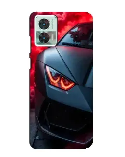 Чохол для Motorola Edge 30 Neo з картинкою «Lamborghini червоне сяйво» Чохол для Motorola Edge 30 Neo з картинкою «Lamborghini червоне сяйво»