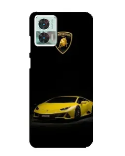 Чохол для Motorola Edge 30 Neo з картинкою «Lamborghini жовтий акцент» Чохол для Motorola Edge 30 Neo з картинкою «Lamborghini жовтий акцент»