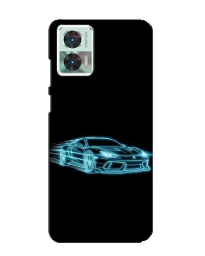 Чохол для Motorola Edge 30 Neo з картинкою «Неоновий контур Lamborghini» Чохол для Motorola Edge 30 Neo з картинкою «Неоновий контур Lamborghini»