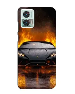 Чохол для Motorola Edge 30 Neo з картинкою «Lamborghini у вогні» Чохол для Motorola Edge 30 Neo з картинкою «Lamborghini у вогні»