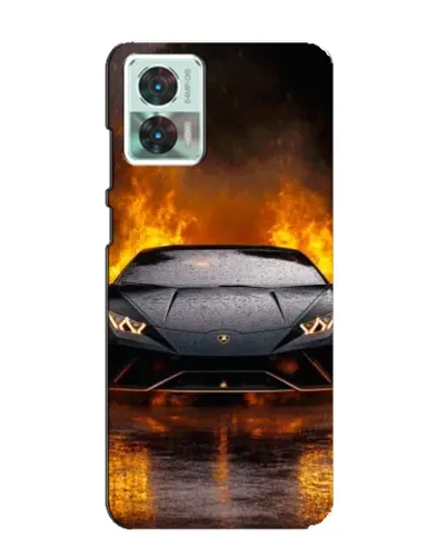 Чохол для Motorola Edge 30 Neo з картинкою «Lamborghini у вогні» Чохол для Motorola Edge 30 Neo з картинкою «Lamborghini у вогні»