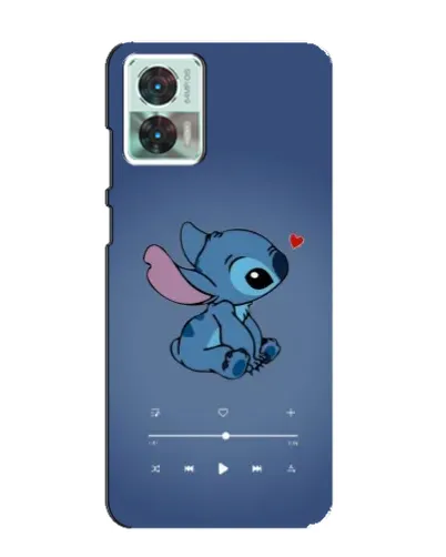 Чехол для Motorola Edge 30 Neo с картинкой «Музыкальный Stitch» Чехол для Motorola Edge 30 Neo с картинкой «Музыкальный Stitch»