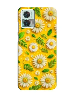 Чехол для Motorola Edge 30 Neo с картинкой «Ромашковое солнце»