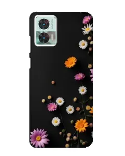 Чехол для Motorola Edge 30 Neo с картинкой «Цветочная композиция»