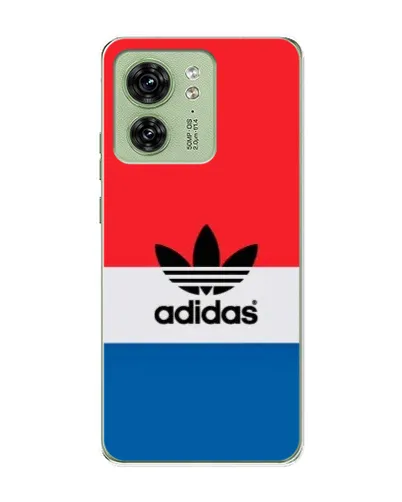 Чохол для Motorola Edge 40 з картинкою «Ретро блоки Adidas»