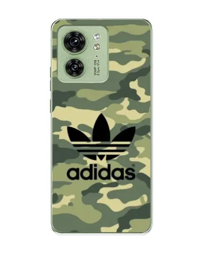 Чохол для Motorola Edge 40 з картинкою «Мілітарі стиль Adidas»