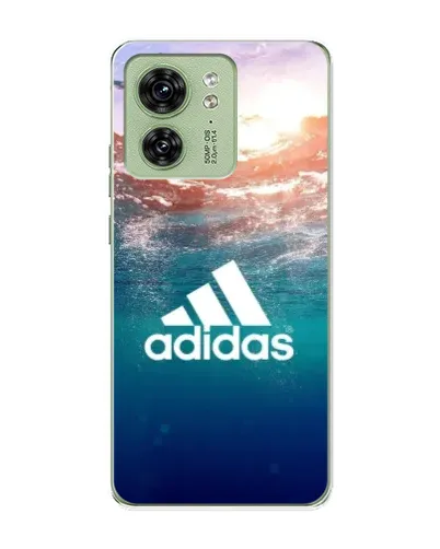 Чохол для Motorola Edge 40 з картинкою «Океанська глибина адідас»