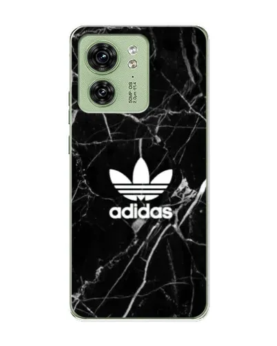 Чохол для Motorola Edge 40 з картинкою «Білий мармур Adidas»