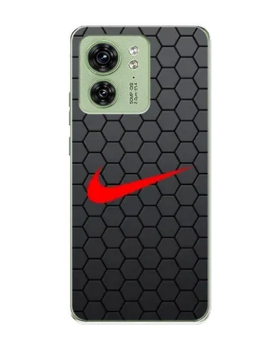 Чехол для Motorola Edge 40 с картинкой «Nike — карбоновая сетка» Чехол для Motorola Edge 40 с картинкой «Nike — карбоновая сетка»