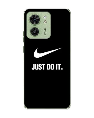 Чехол для Motorola Edge 40 с картинкой «Классический принт Nike» Чехол для Motorola Edge 40 с картинкой «Классический принт Nike»