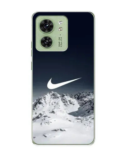 Чехол для Motorola Edge 40 с картинкой «Nike — зимние горы» Чехол для Motorola Edge 40 с картинкой «Nike — зимние горы»
