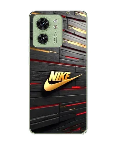Чехол для Motorola Edge 40 с картинкой «Золотой Nike на металле» Чехол для Motorola Edge 40 с картинкой «Золотой Nike на металле»