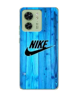 Чехол для Motorola Edge 40 с картинкой «Голубое дерево Nike»