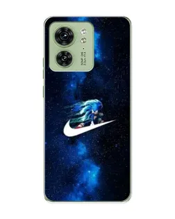 Чехол для Motorola Edge 40 с картинкой «Звездный путь Nike»