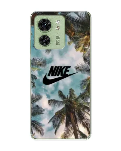 Чехол для Motorola Edge 40 с картинкой «Тропический принт Nike» Чехол для Motorola Edge 40 с картинкой «Тропический принт Nike»