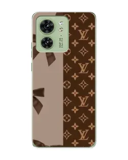 Чехол для Motorola Edge 40 с картинкой «Louis Vuitton — банты» Чехол для Motorola Edge 40 с картинкой «Louis Vuitton — банты»