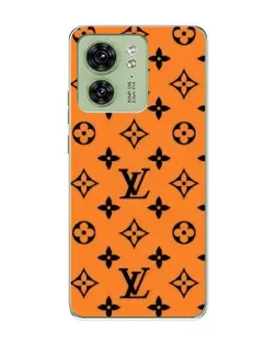 Чехол для Motorola Edge 40 с картинкой «Оранжевый стиль LV» Чехол для Motorola Edge 40 с картинкой «Оранжевый стиль LV»