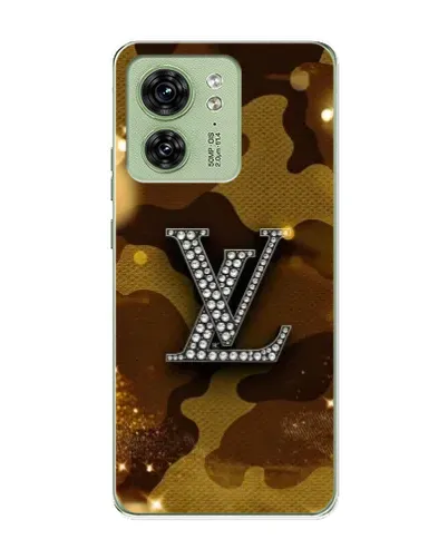 Чехол для Motorola Edge 40 с картинкой «Камуфляжный Louis Vuitton»