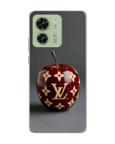Чехол для Motorola Edge 40 с картинкой «Красное яблоко LV»