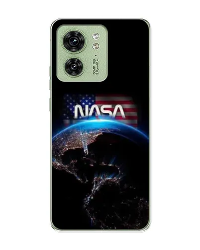 Чехол для Motorola Edge 40 с картинкой «Земля из космоса NASA»