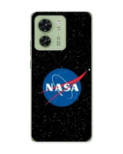 Чехол для Motorola Edge 40 с картинкой «NASA — звездное небо»