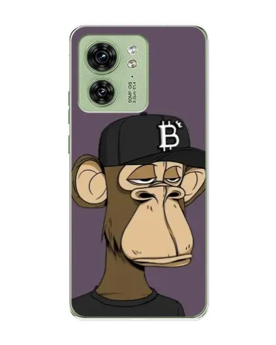 Чехол для Motorola Edge 40 с картинкой «Bored Ape в кепке» Чехол для Motorola Edge 40 с картинкой «Bored Ape в кепке»