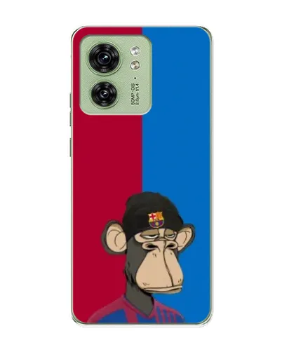 Чехол для Motorola Edge 40 с картинкой «Bored Ape — фанат Барсы» Чехол для Motorola Edge 40 с картинкой «Bored Ape — фанат Барсы»