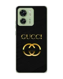 Чехол для Motorola Edge 40 с картинкой «Золотой логотип Gucci» Чехол для Motorola Edge 40 с картинкой «Золотой логотип Gucci»