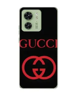 Чехол для Motorola Edge 40 с картинкой «Gucci — красный логотип» Чехол для Motorola Edge 40 с картинкой «Gucci — красный логотип»