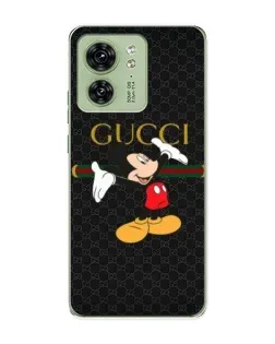 Чехол для Motorola Edge 40 с картинкой «Микки Маус Gucci» Чехол для Motorola Edge 40 с картинкой «Микки Маус Gucci»