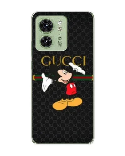 Чехол для Motorola Edge 40 с картинкой «Микки Маус Gucci» Чехол для Motorola Edge 40 с картинкой «Микки Маус Gucci»