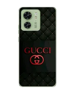 Чехол для Motorola Edge 40 с картинкой «Gucci — стеганый черный» Чехол для Motorola Edge 40 с картинкой «Gucci — стеганый черный»