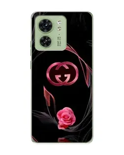 Чехол для Motorola Edge 40 с картинкой «Gucci — неоновая роза» Чехол для Motorola Edge 40 с картинкой «Gucci — неоновая роза»