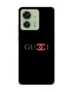Чехол для Motorola Edge 40 с картинкой «Gucci — красный градиент» Чехол для Motorola Edge 40 с картинкой «Gucci — красный градиент»