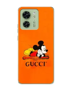 Чехол для Motorola Edge 40 с картинкой «Микки Маус Gucci — оранж» Чехол для Motorola Edge 40 с картинкой «Микки Маус Gucci — оранж»