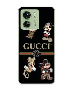 Чехол для Motorola Edge 40 с картинкой «Gucci — герои Disney и монограмма» Чехол для Motorola Edge 40 с картинкой «Gucci — герои Disney и монограмма»