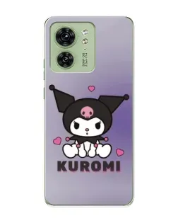 Чехол для Motorola Edge 40 с картинкой «Kuromi — фиолетовый арт» Чехол для Motorola Edge 40 с картинкой «Kuromi — фиолетовый арт»