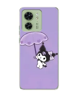 Чехол для Motorola Edge 40 с картинкой «Kuromi с зонтиком» Чехол для Motorola Edge 40 с картинкой «Kuromi с зонтиком»