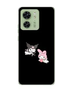 Чехол для Motorola Edge 40 с картинкой «My Melody и Kuromi» Чехол для Motorola Edge 40 с картинкой «My Melody и Kuromi»
