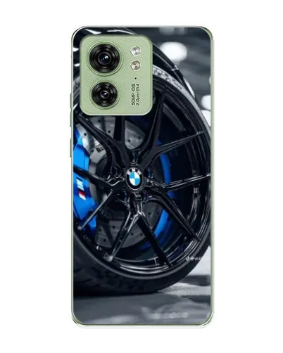 Чехол для Motorola Edge 40 с картинкой «Колесо BMW вблизи» Чехол для Motorola Edge 40 с картинкой «Колесо BMW вблизи»