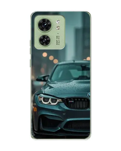 Чехол для Motorola Edge 40 с картинкой «BMW в огнях города» Чехол для Motorola Edge 40 с картинкой «BMW в огнях города»
