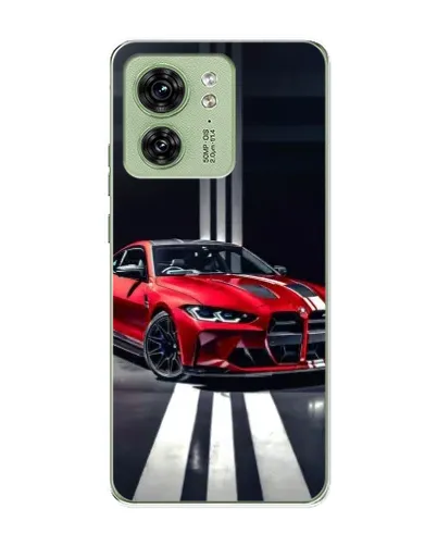 Чехол для Motorola Edge 40 с картинкой «Красная BMW на дороге» Чехол для Motorola Edge 40 с картинкой «Красная BMW на дороге»
